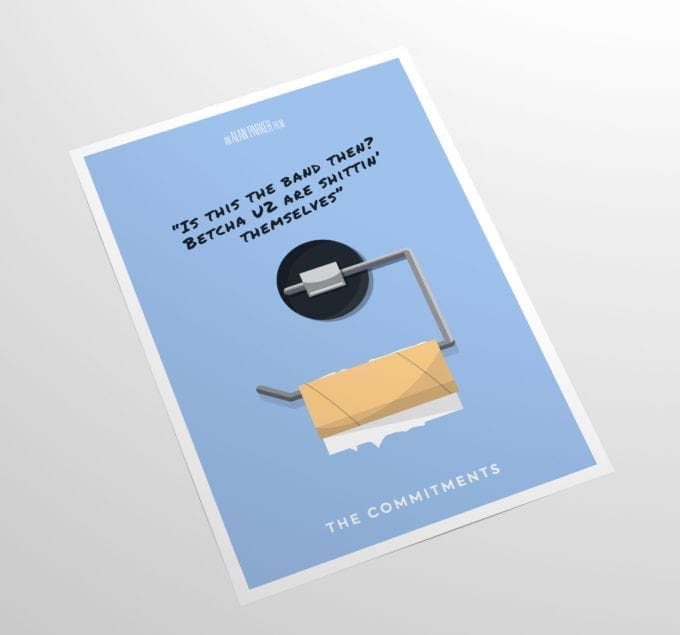 The Committments Minimalist Poster Print