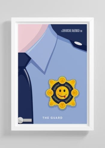 The-Guard-Minimalist-Movie-Poster-with-Frame