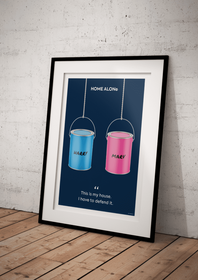 Home Alone Art Print